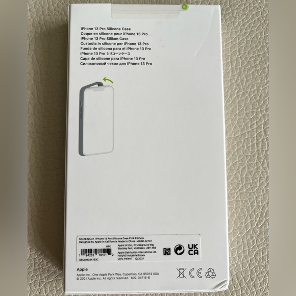 NWT - Authentic Apple iPhone 13 Pro Silicon Case with MagSafe - Pink Pomelo - Picture 2 of 4